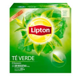 TE LIPTON GREEN TEA 100BOLSAS (X1)